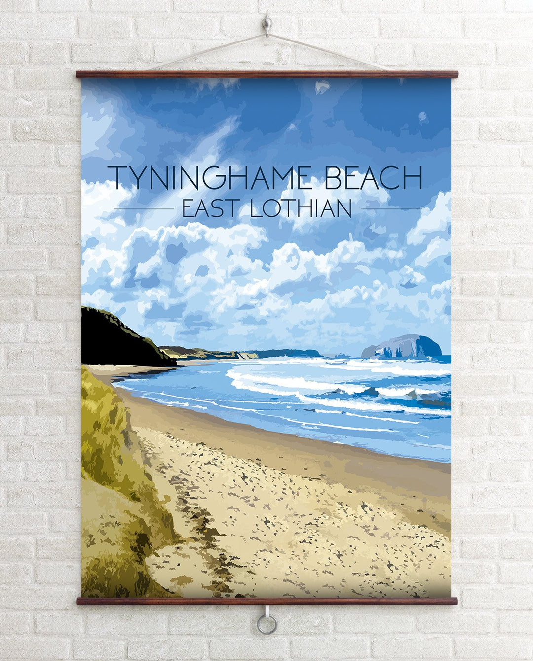 Tyninghame Beach Travel Poster