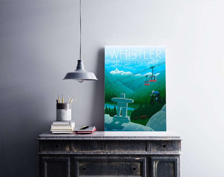 Whistler Canada Travel Poster