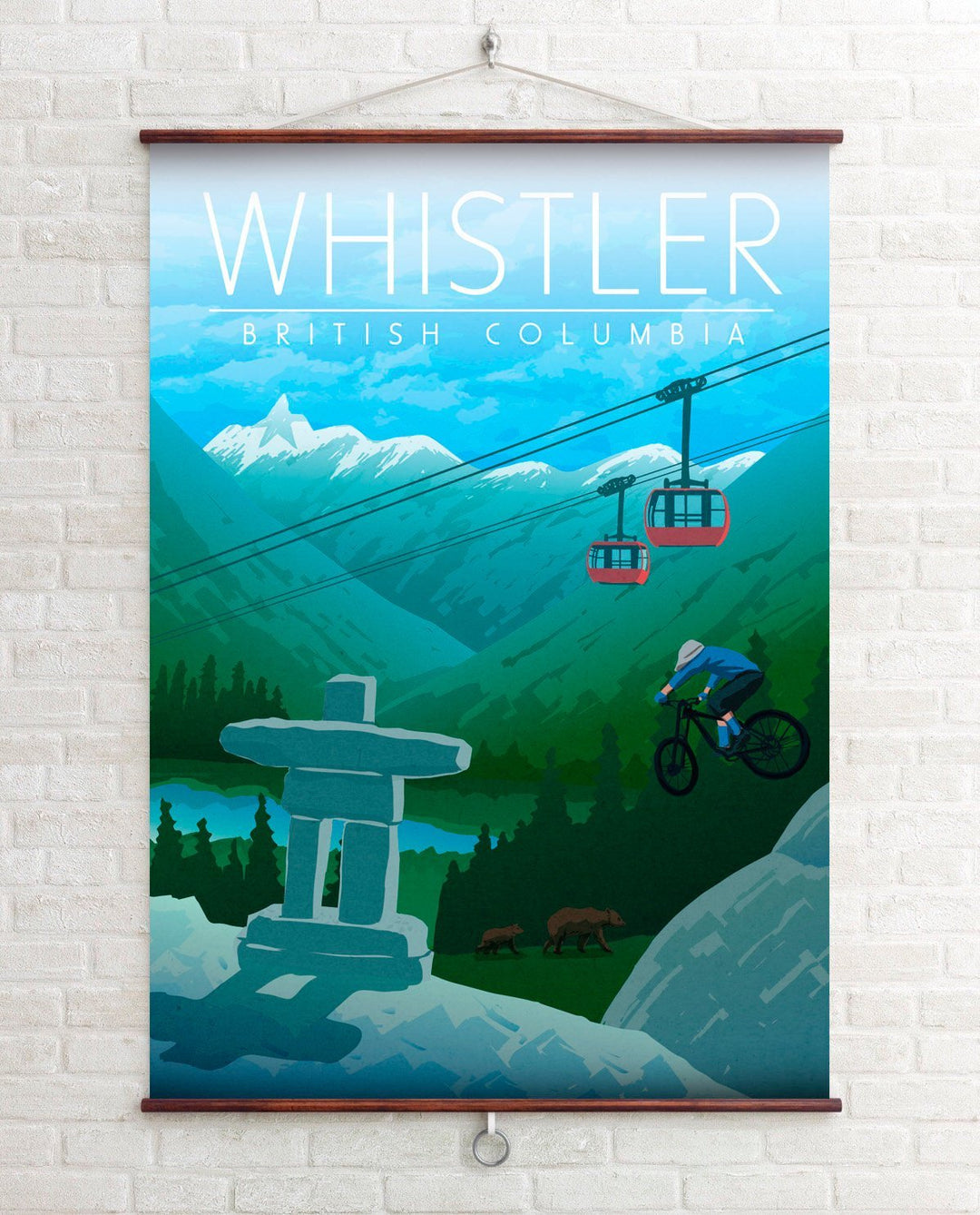 Whistler Canada Travel Poster