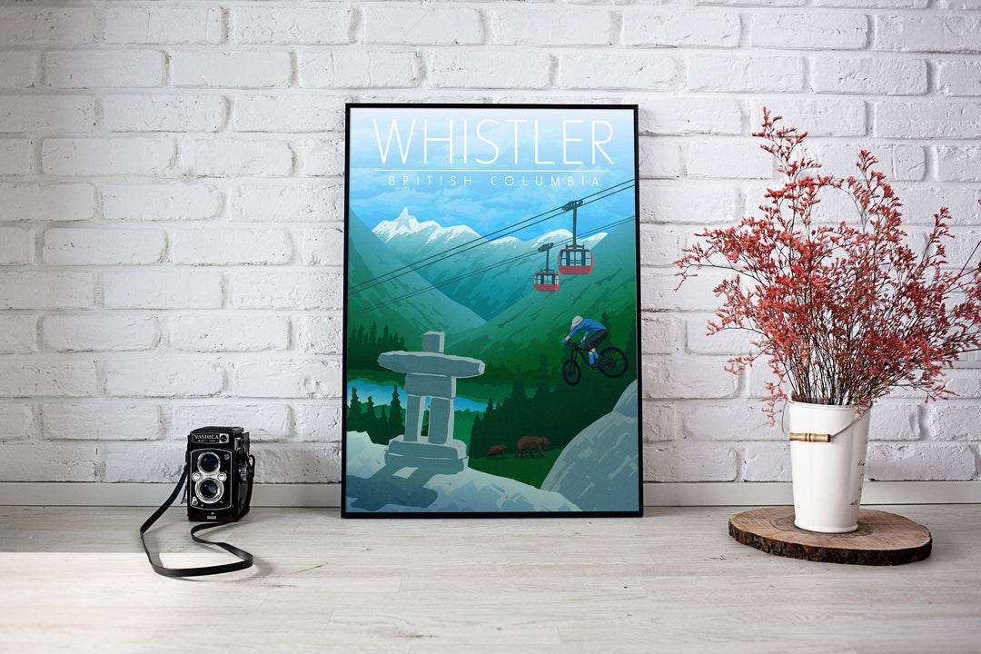 Whistler Canada Travel Poster