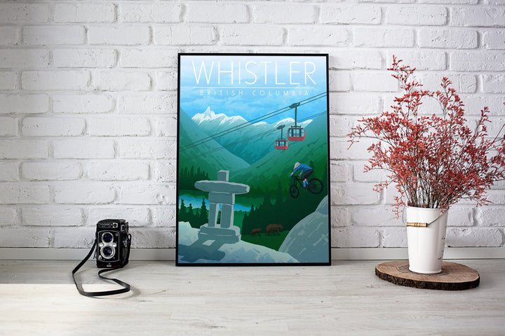 Whistler Canada Travel Poster