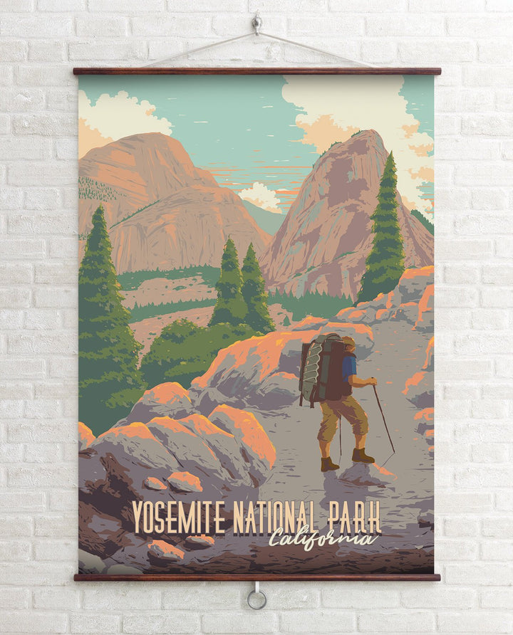 Yosemite National Park Travel Poster